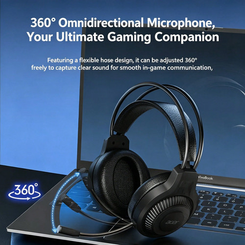 Acer ohw303 cuffie gaming - cuffie,
